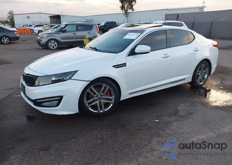 2013 Kia Optima Sx from USA, damaged, VIN 5XXGR4A65DG091009